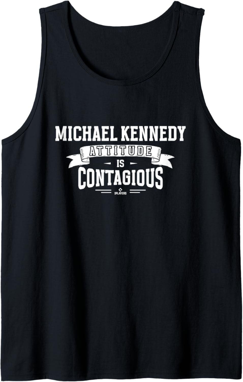 Attitude Is Contagious Michael Kennedy Prospect Baseball Fan Tank Top