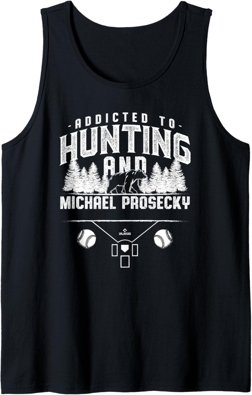 Bear Hunting and Michael Prosecky Prospect Baseball Fan Gear Tank Top
