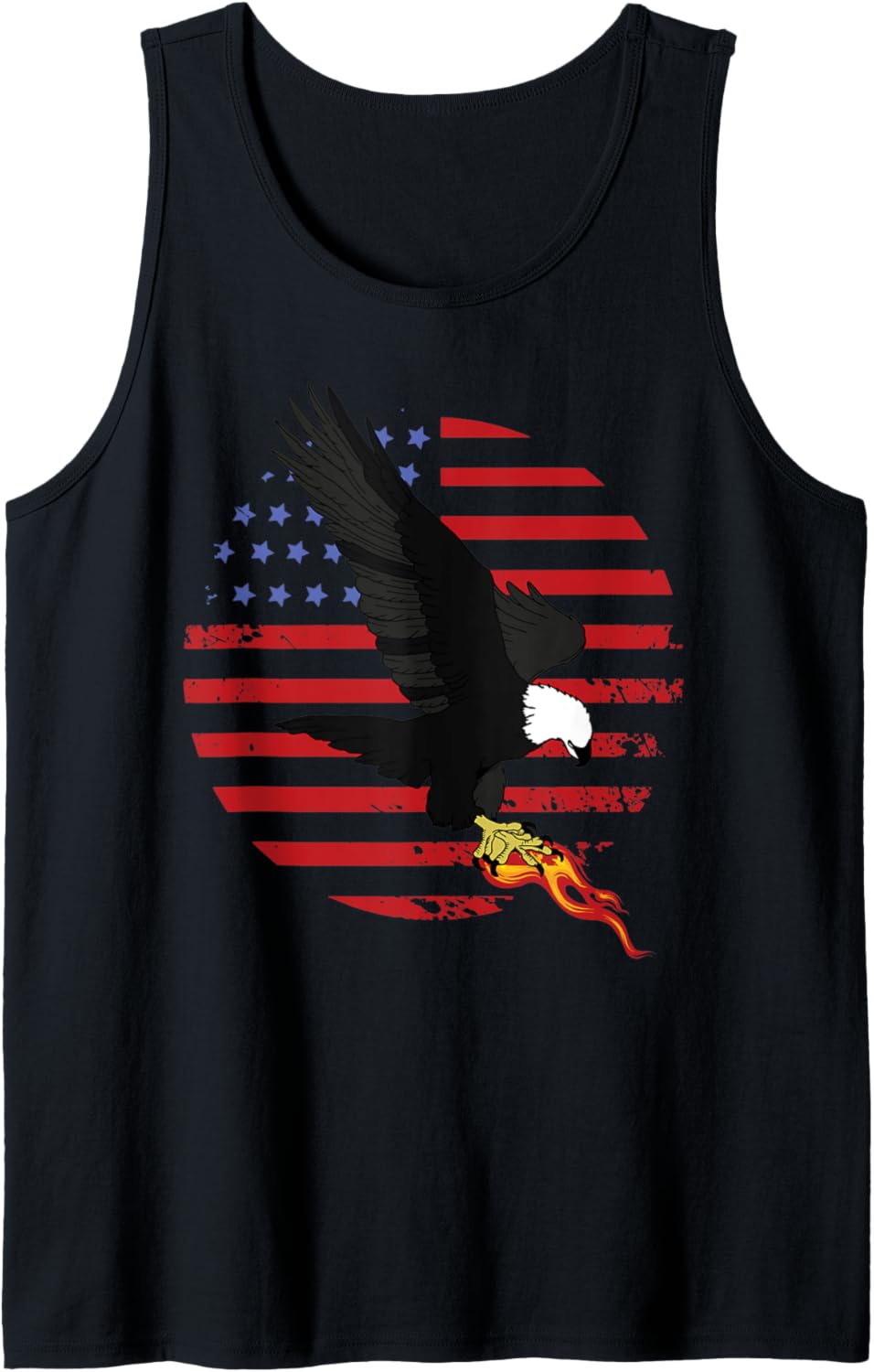 American Flag Trump Tshirt Trump Eagle 4th of July Tank Top