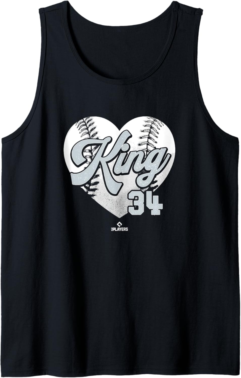 Baseball Heart Michael King New York MLBPA Tank Top