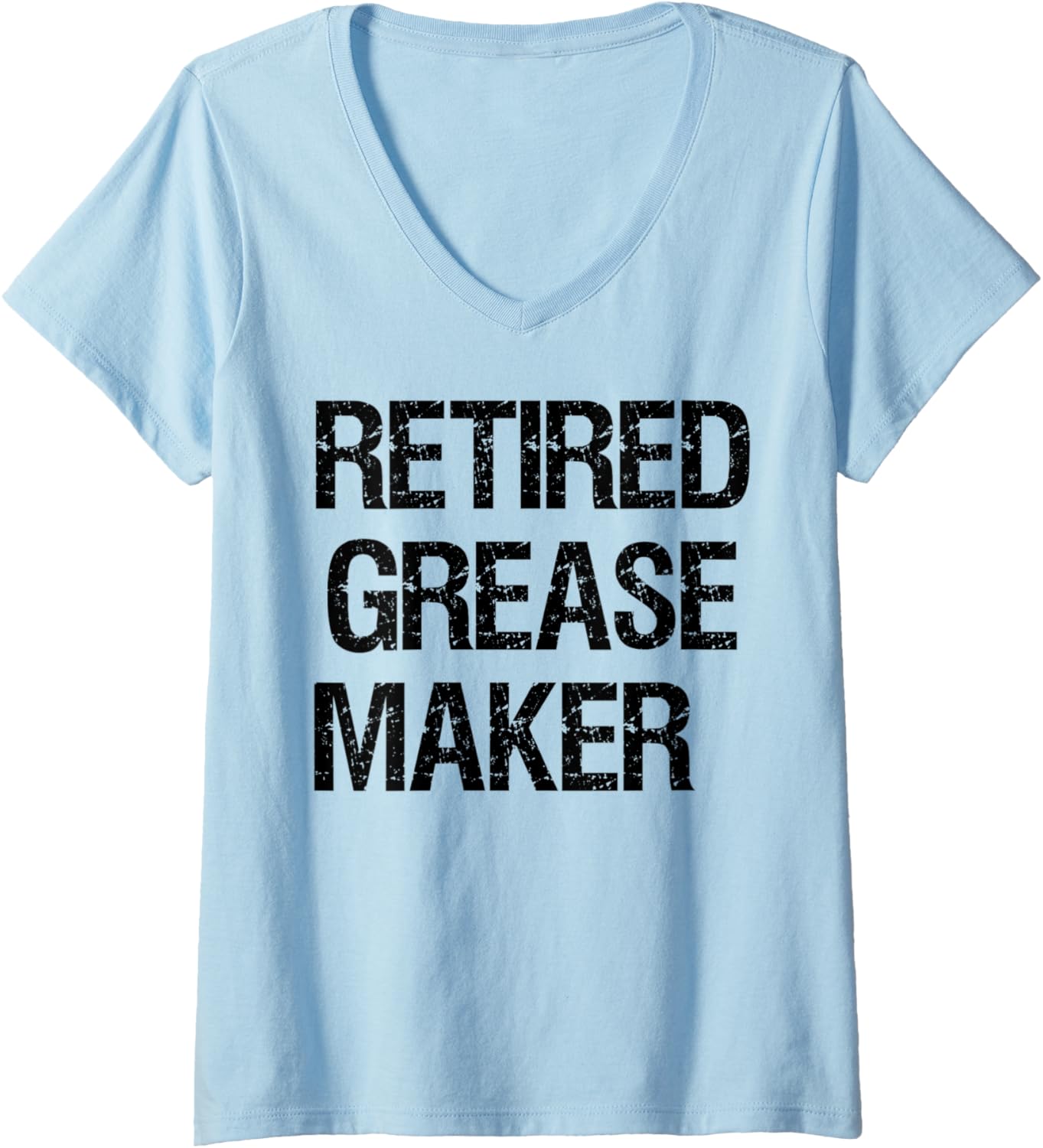 Womens Retired Grease Maker V-Neck