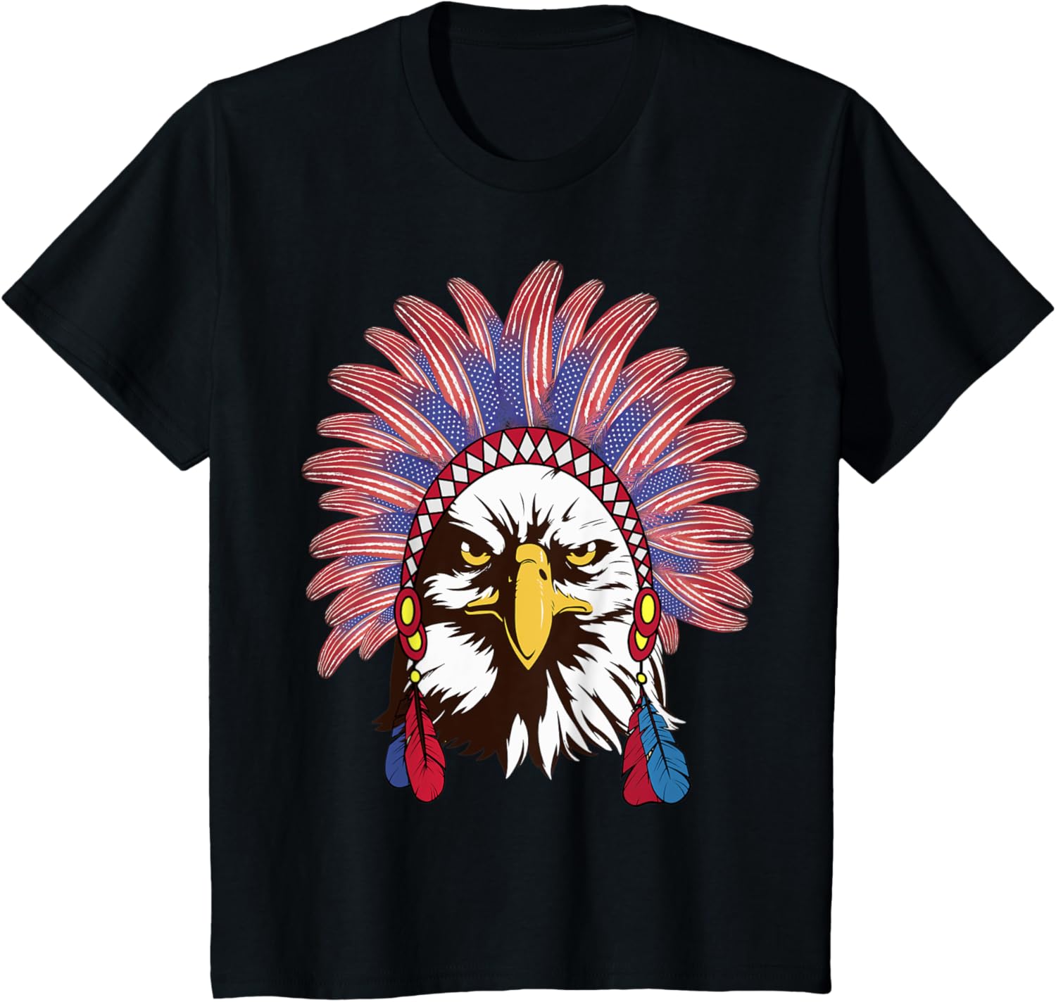 American Flag Bald Eagle