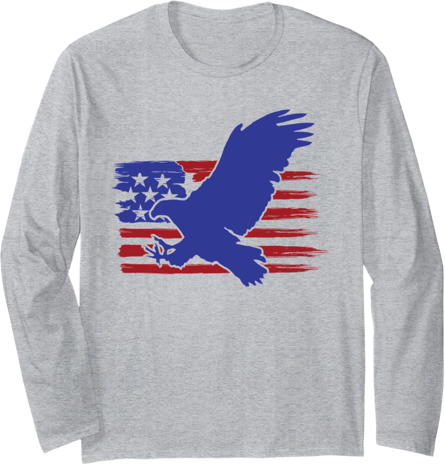 American Flag and American Eagle Long Sleeve