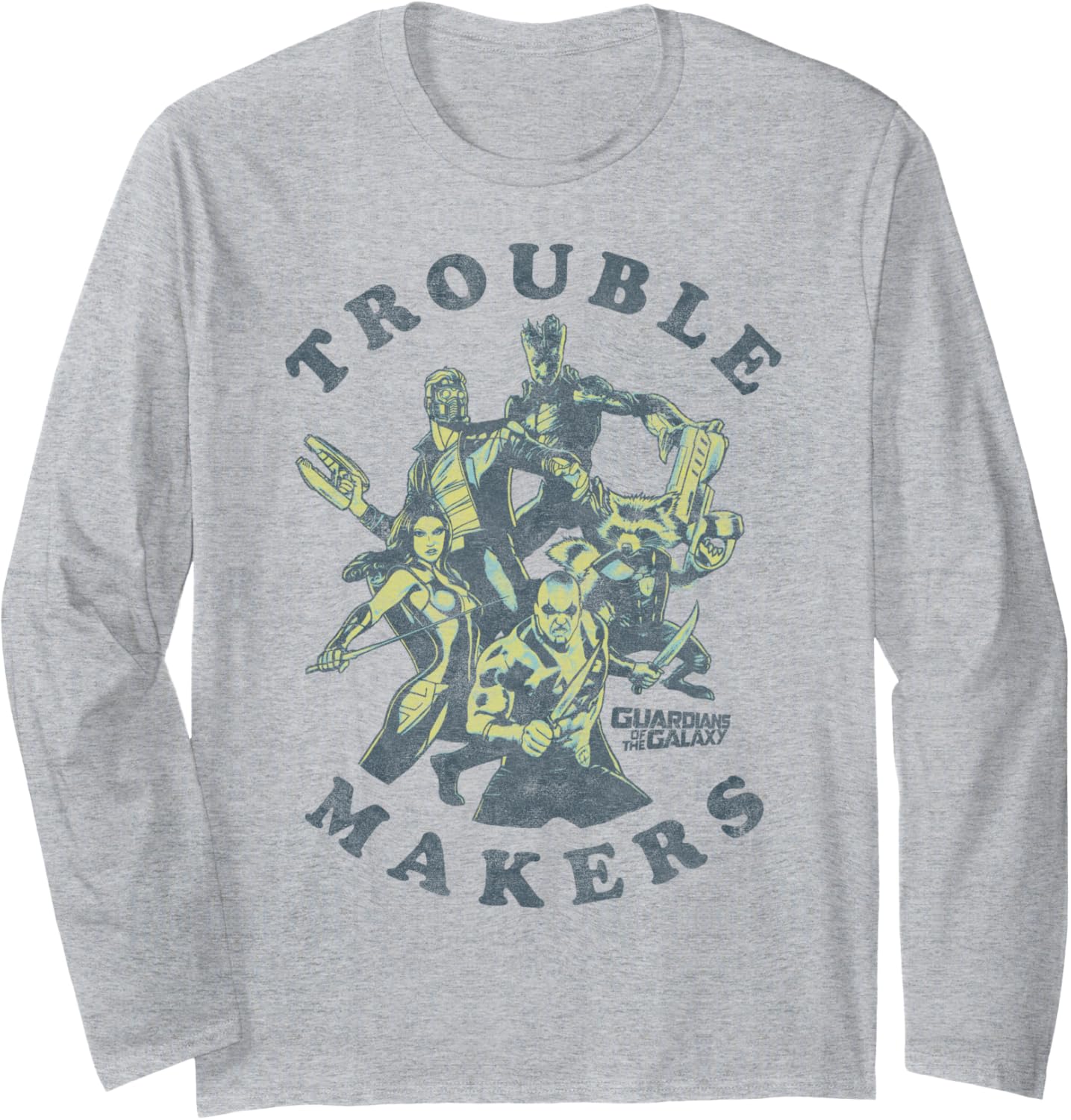 Marvel Guardians Of The Galaxy Trouble Makers Long Sleeve