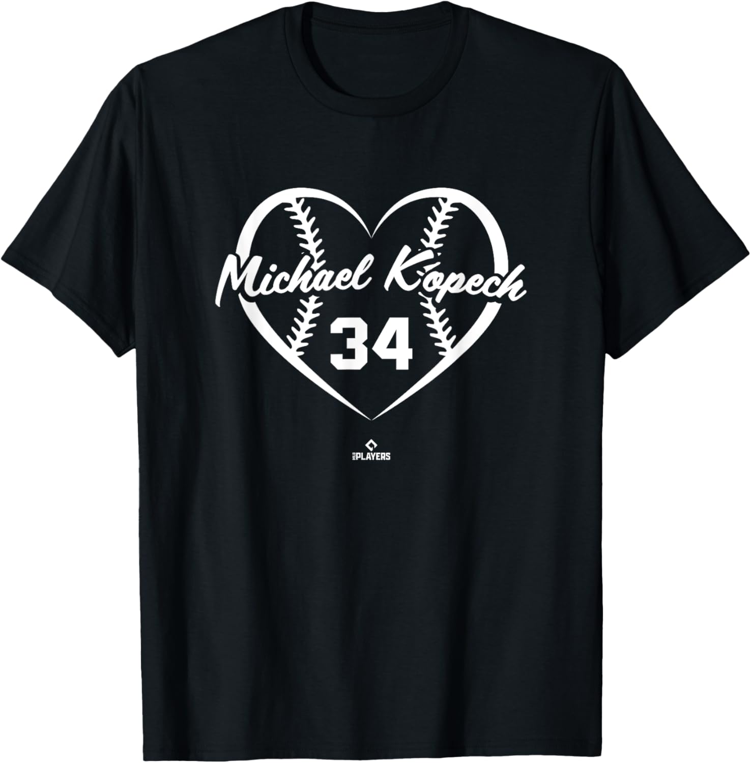 Baseball Heart Number Michael Kopech Chicago MLBPA