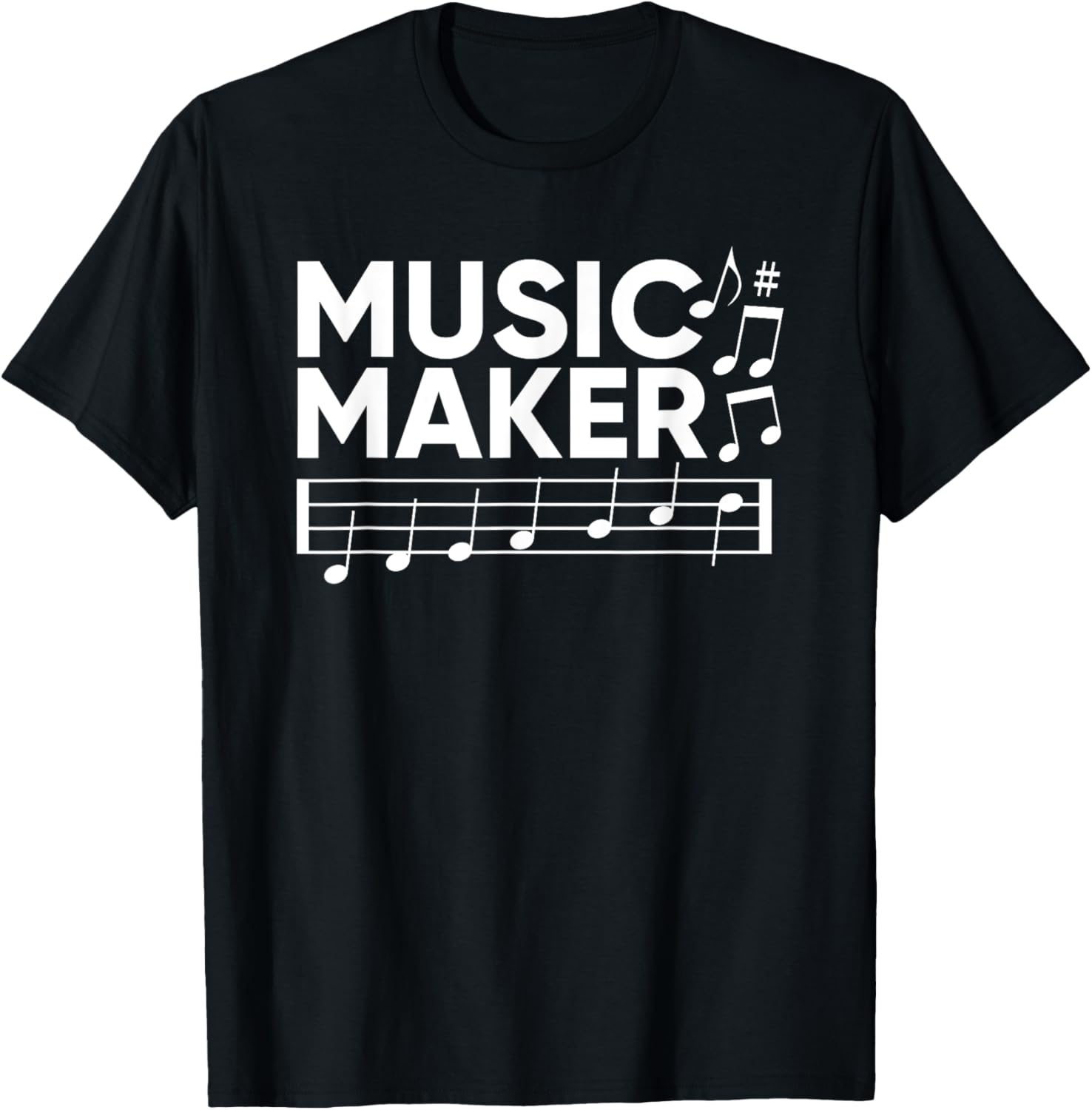 Music Maker T Shirt, Piano, Singer, Composer Apparel Tshirt