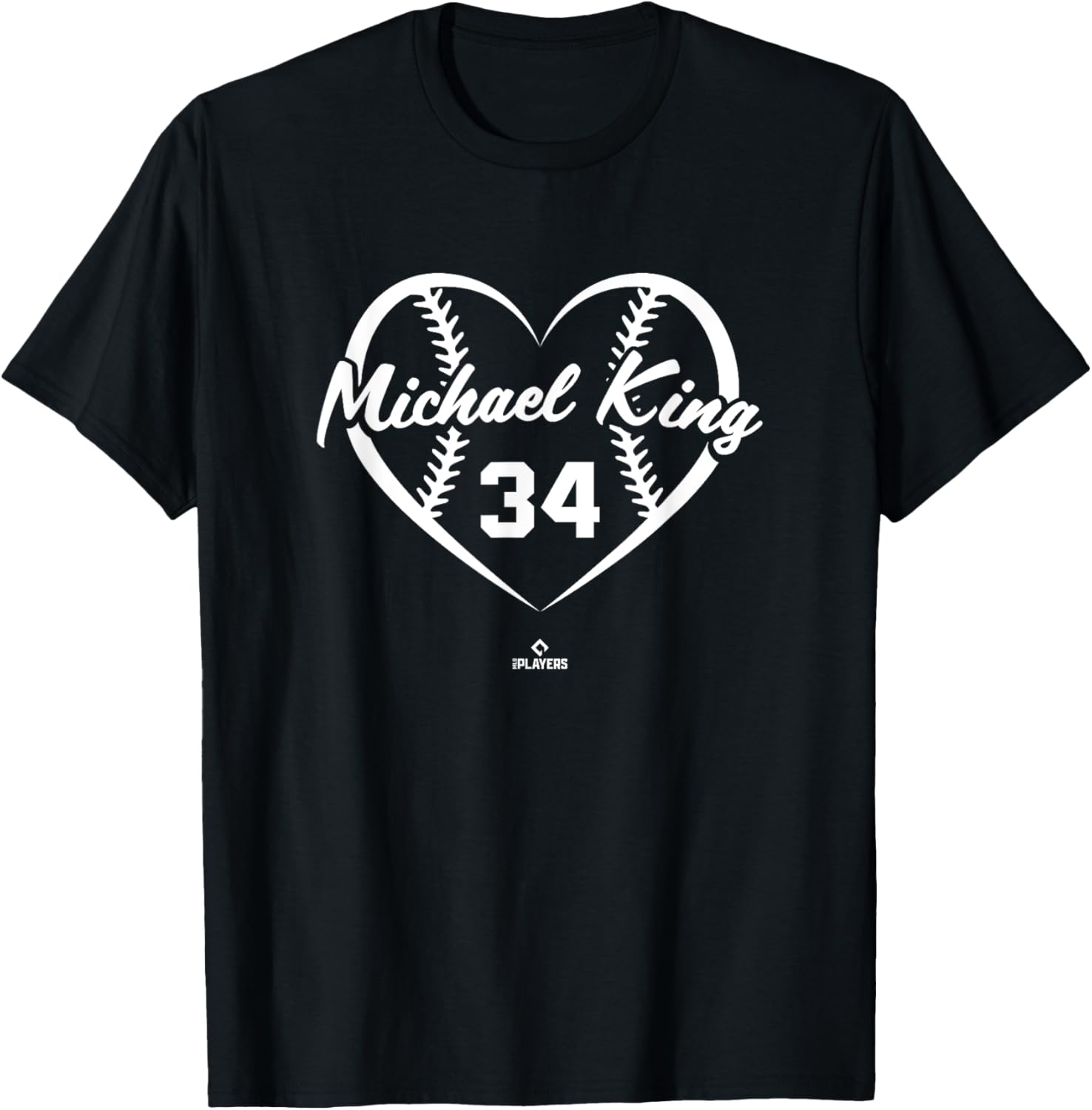 Baseball Heart Number Michael King New York MLBPA