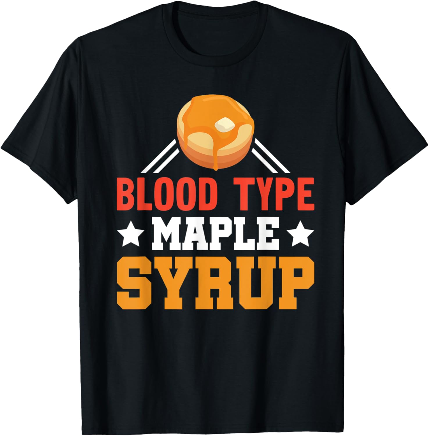 Blood Type Maple Syrup Pancake Maker