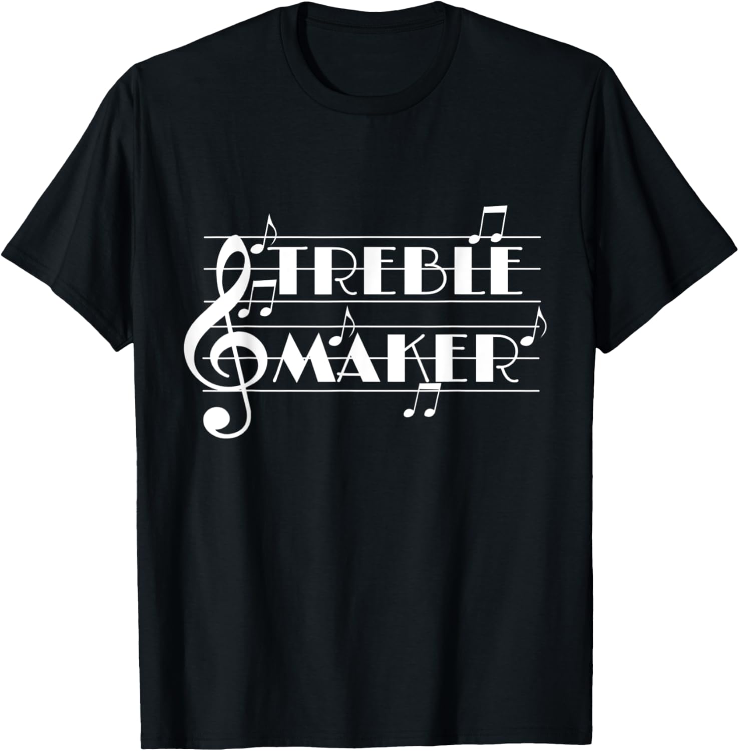 Funny Treble Maker Clef Music