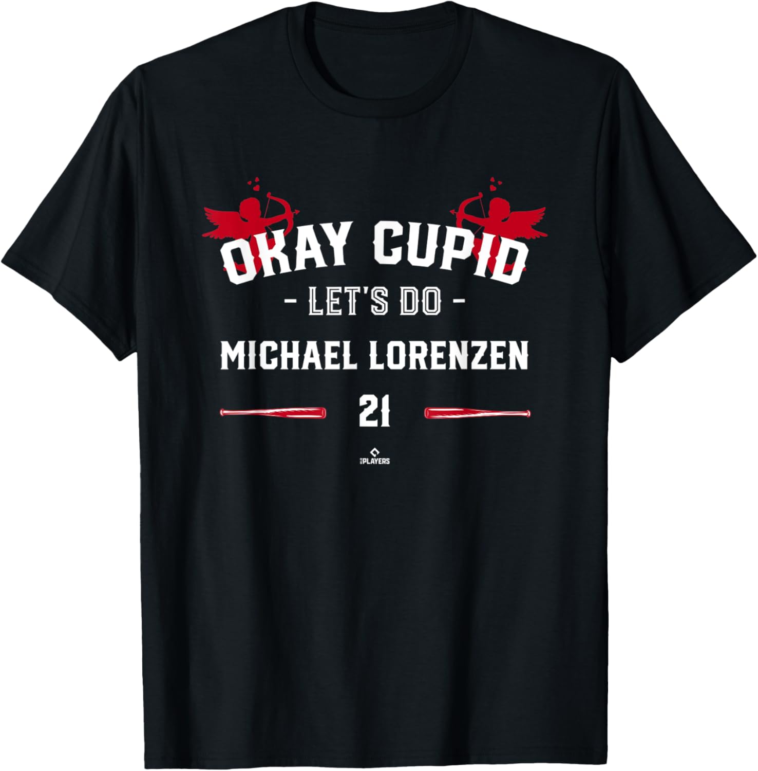 Cupid Let's Do Michael Lorenzen Valentines Day Baseball