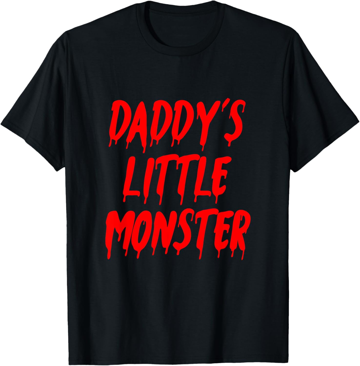 Daddys Little Monster Halloween Blood Red
