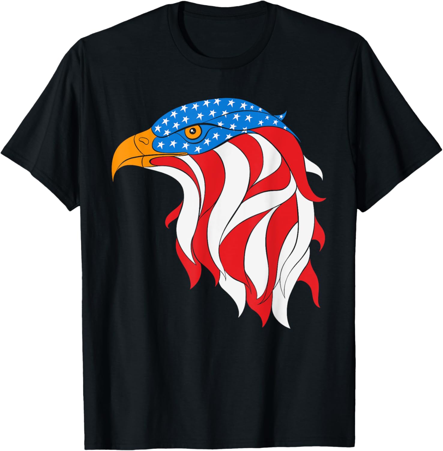 American Flag Bald Eagle, July 4th