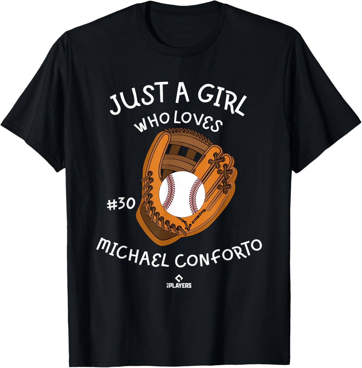 A Girl Who Loves Michael Conforto Baseball Player New York