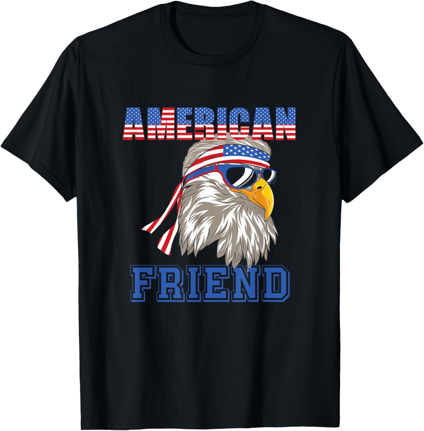 American Friend Eagle Flag 4th July