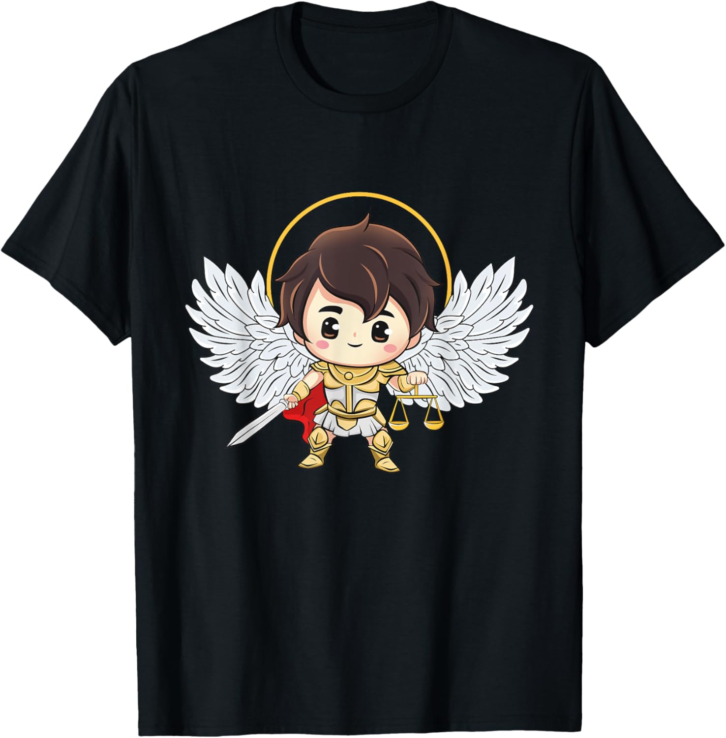 Cute Saint Michael the archangel