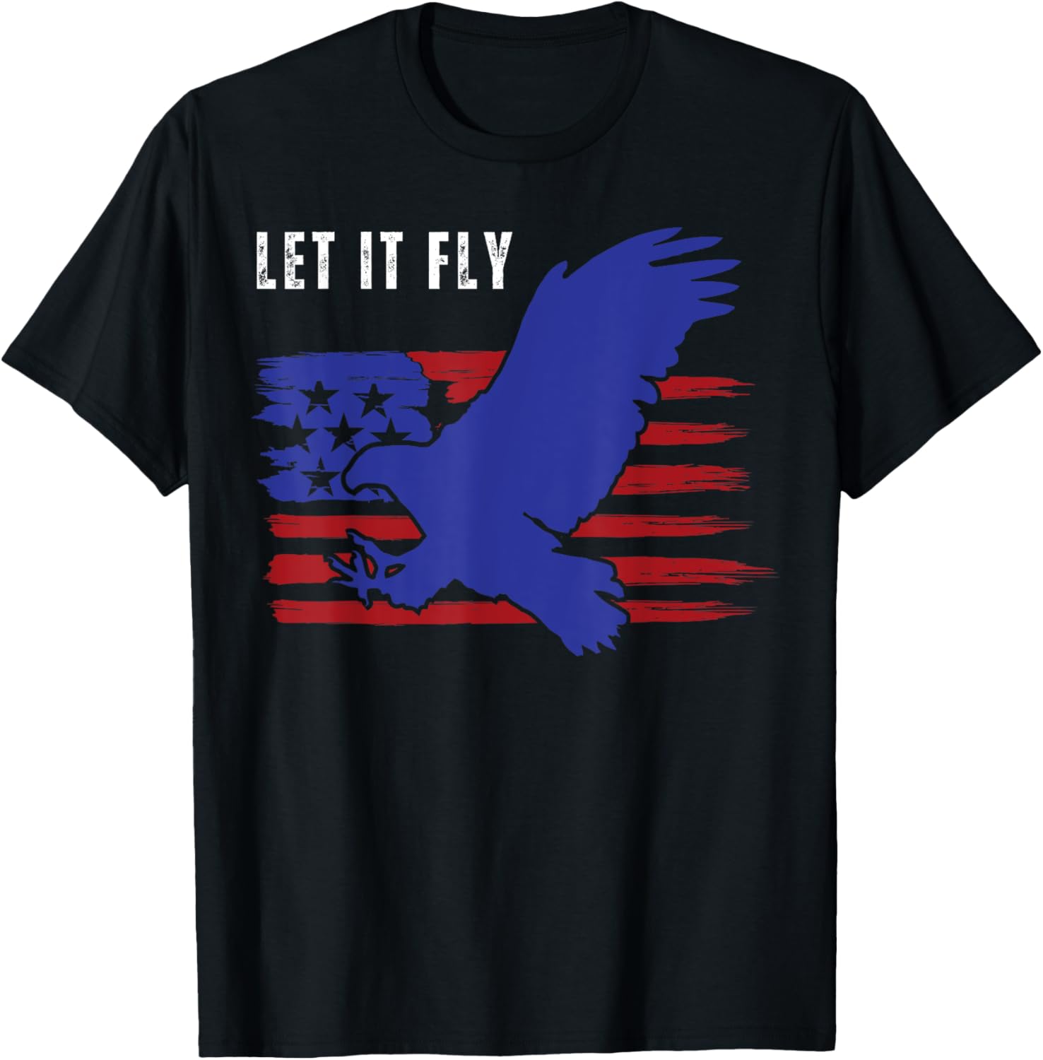American Flag Eagle Flying Women Men
