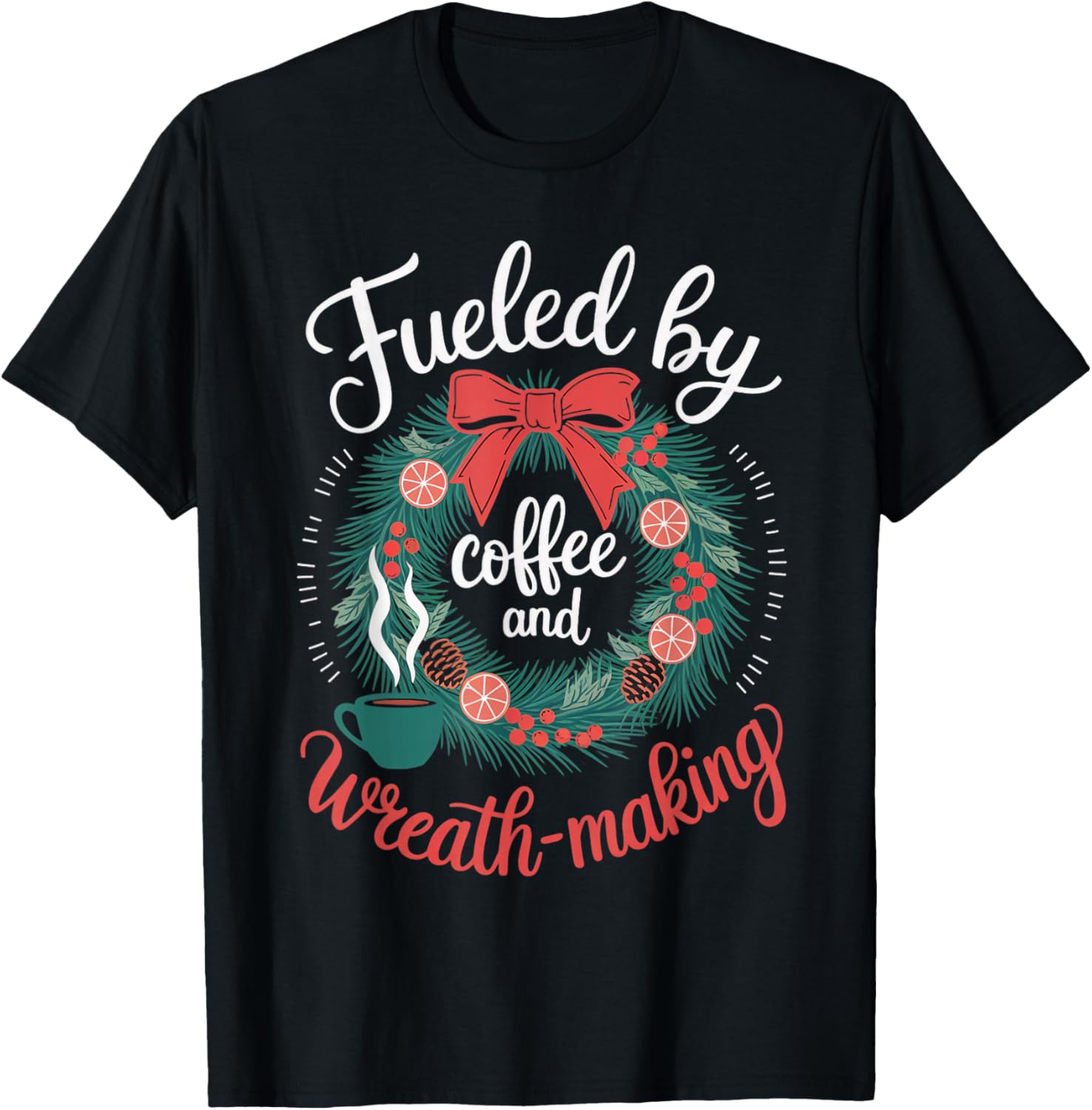 Fueled By Coffee And Wreath Crafting Floral Wreath Maker