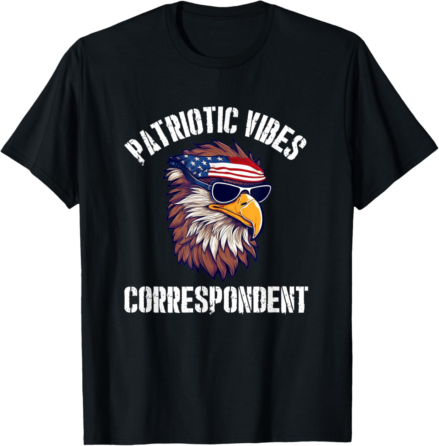 Correspondent Eagle July 4th American Flag USA