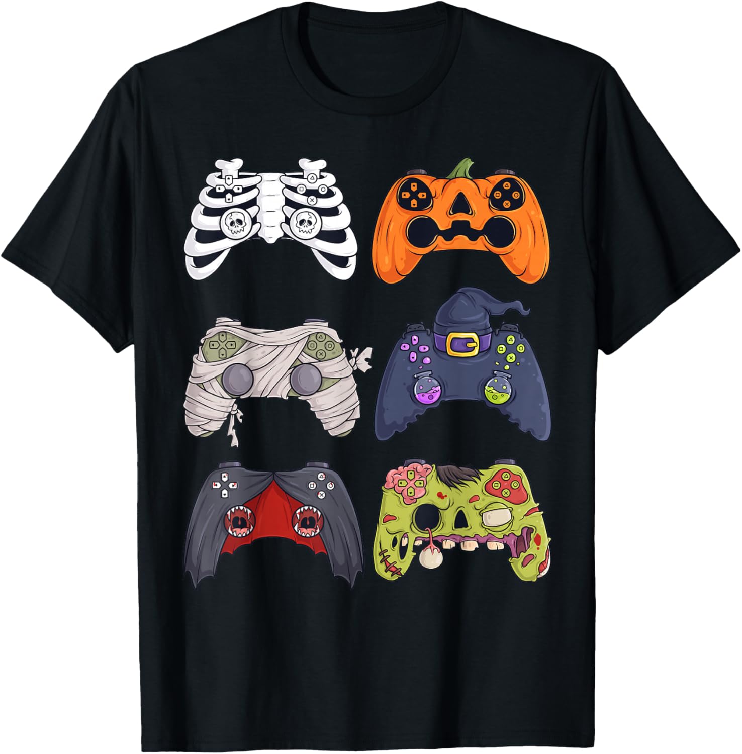 Halloween Skeleton Zombie Gaming Controllers Mummy Boys Kids