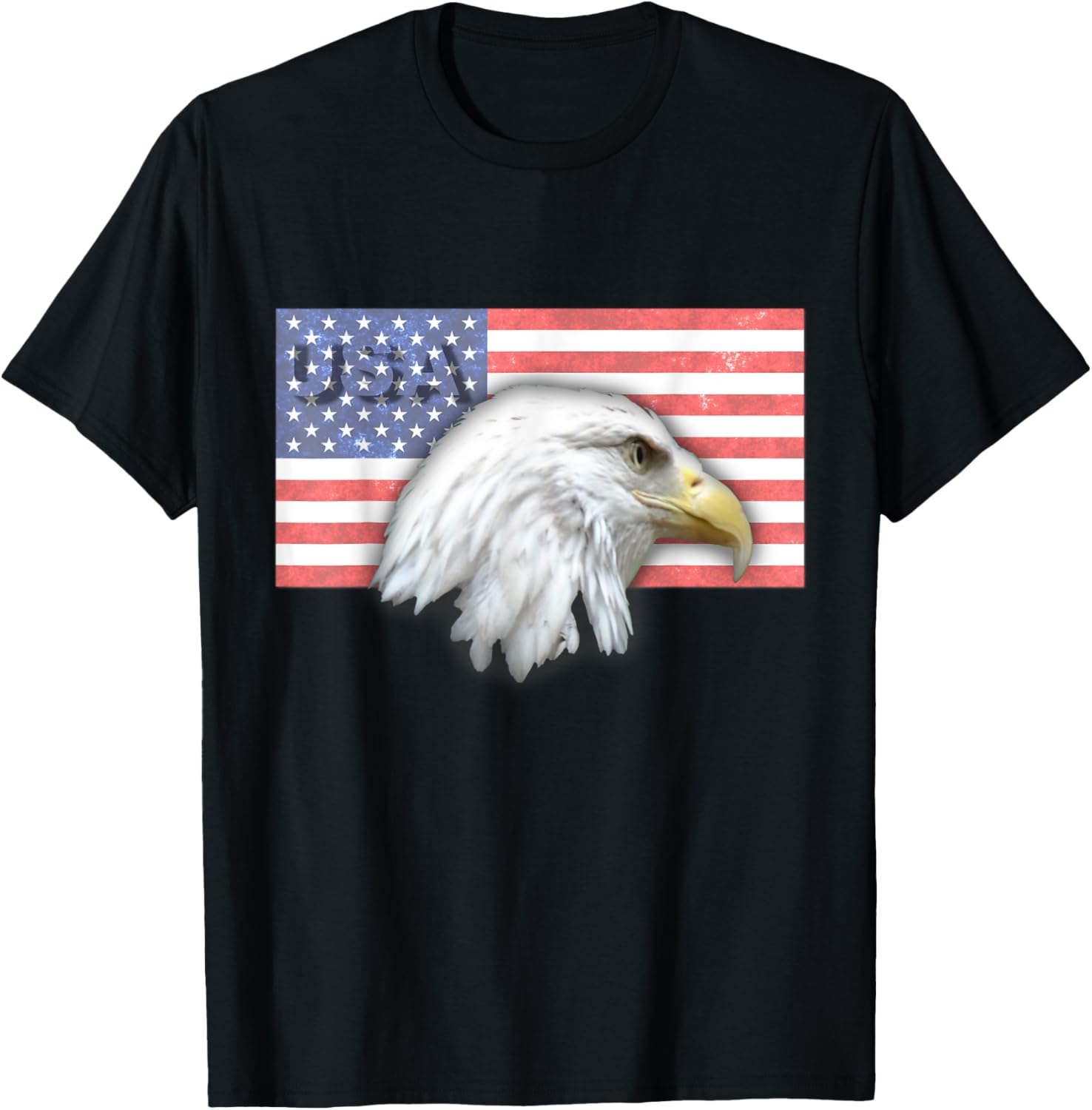 Bald Eagle USA flag Patriotic