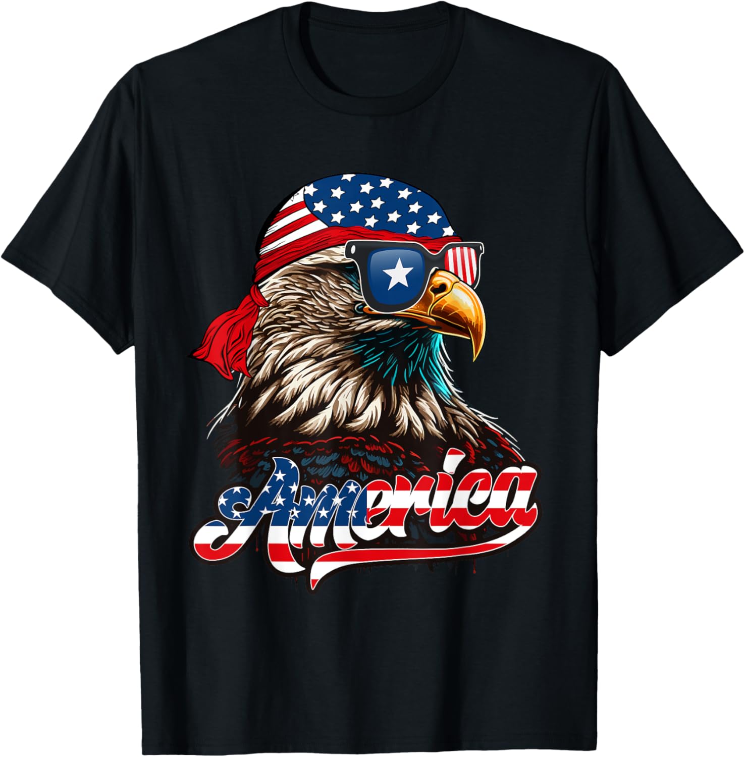 America Cute Eagle Costume American Flag Bird Lover