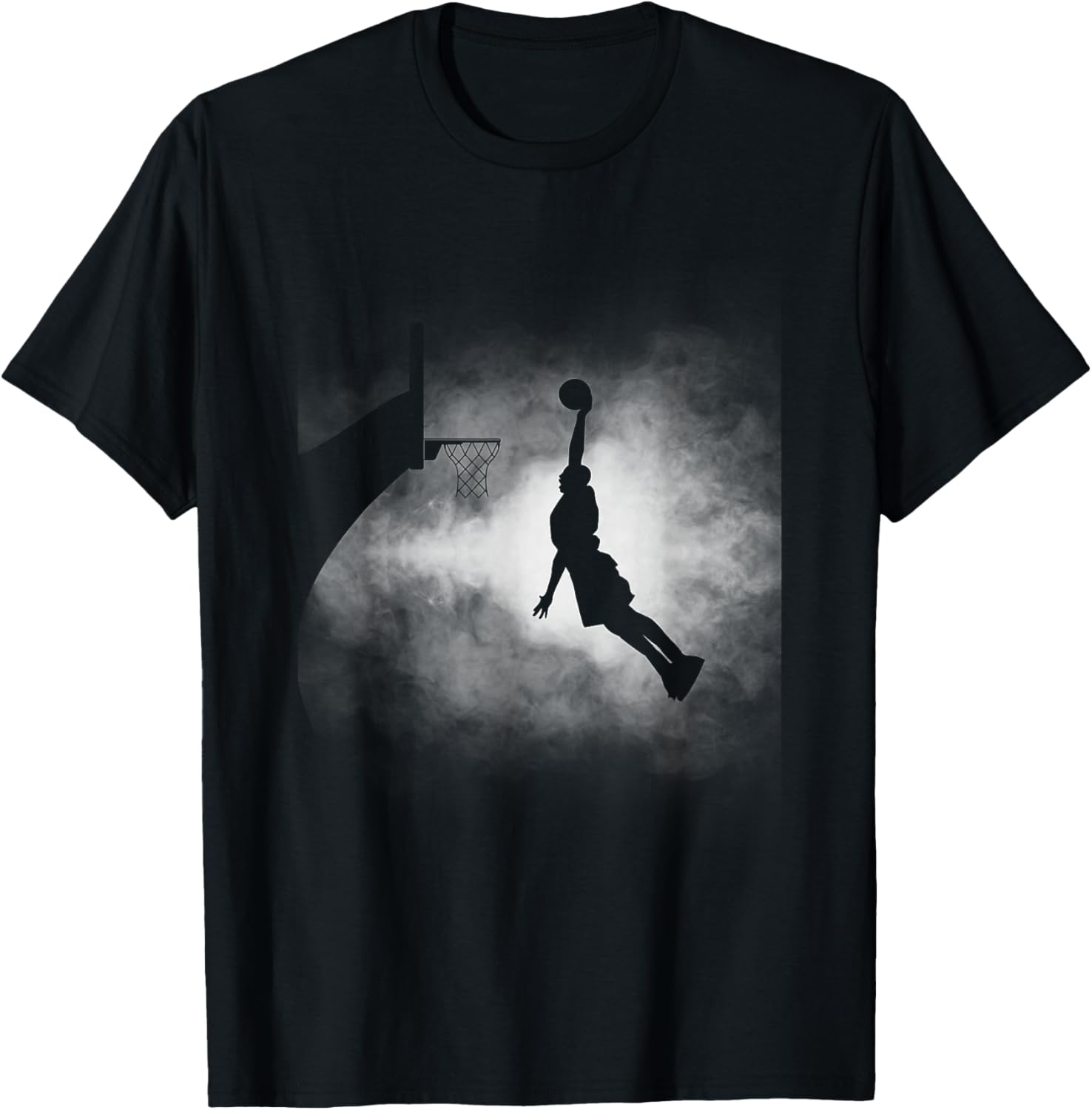 BASBO Basketball Apparel - Basketball T-Shirt, Small, Black