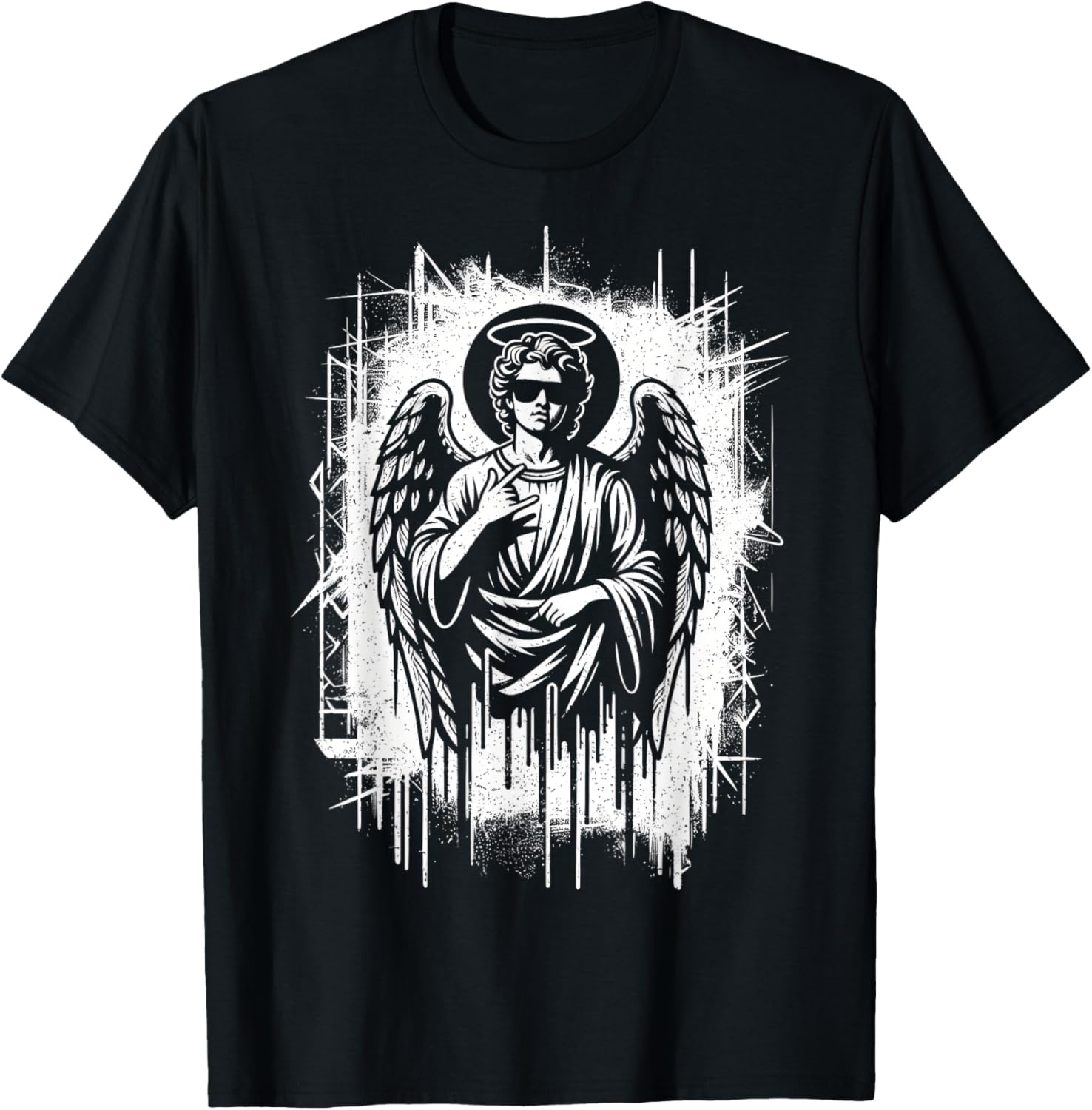 Archangel Sunglass Cool Saint Michael Vintage