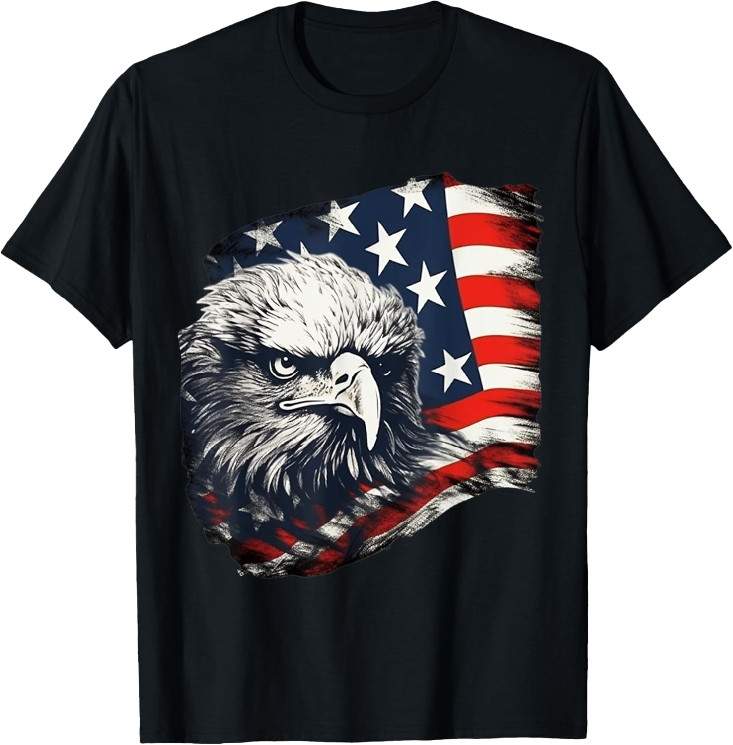 America - Patriotic USA Flag Eagle of Freedom - 4th of July