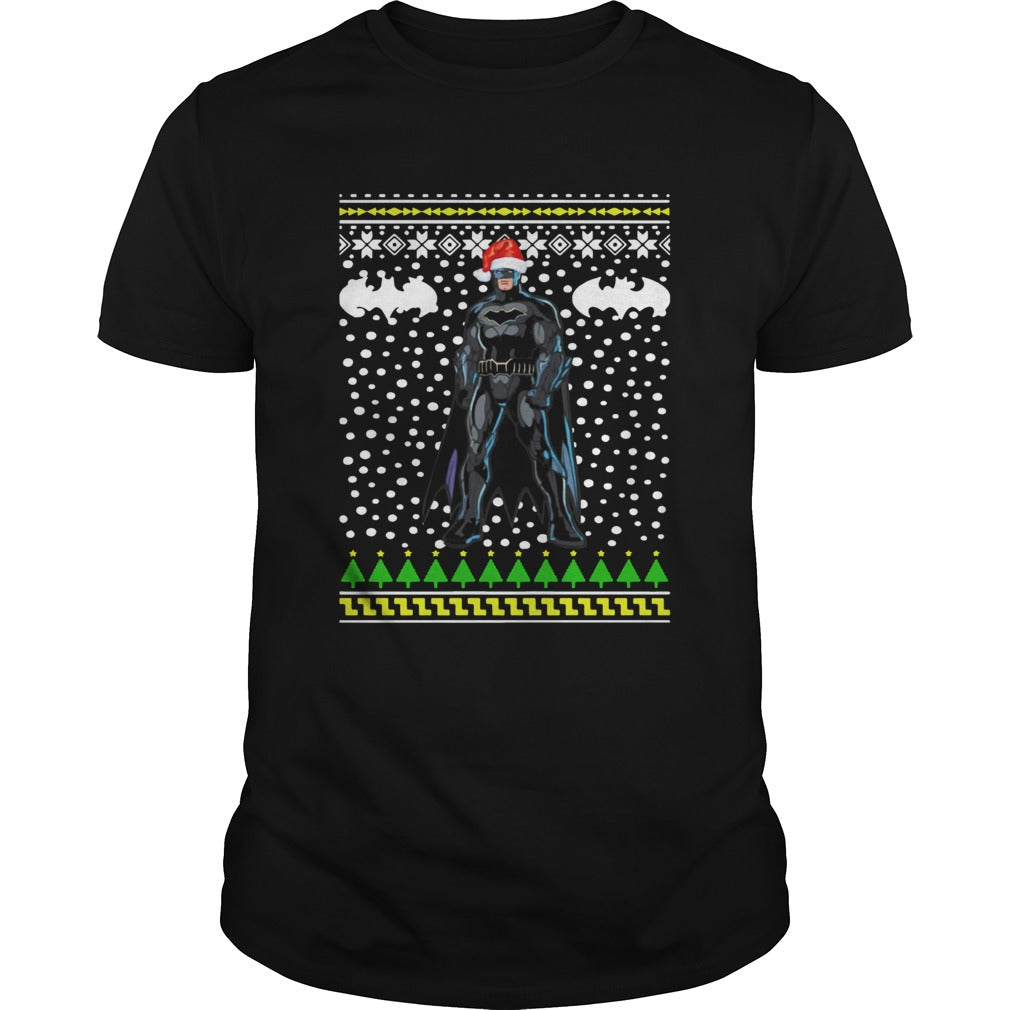 Batman Santa Hat Ugly Christmas shirt