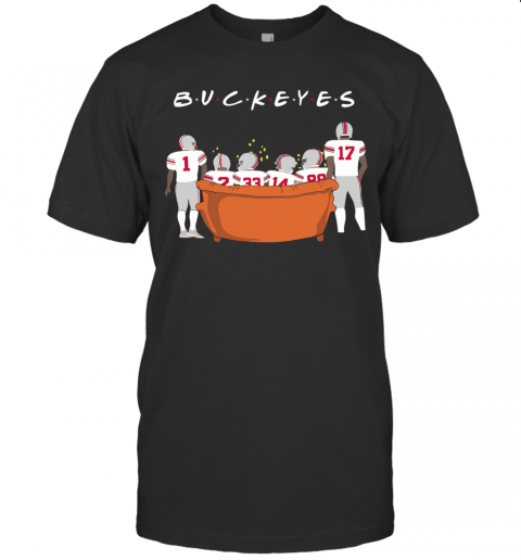 Buckeyes Football Friends TV Show T Shirt