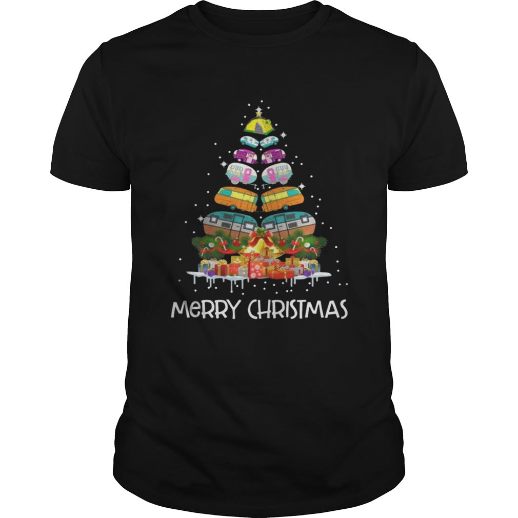 Campervan Camping Car Merry Christmas Sweater