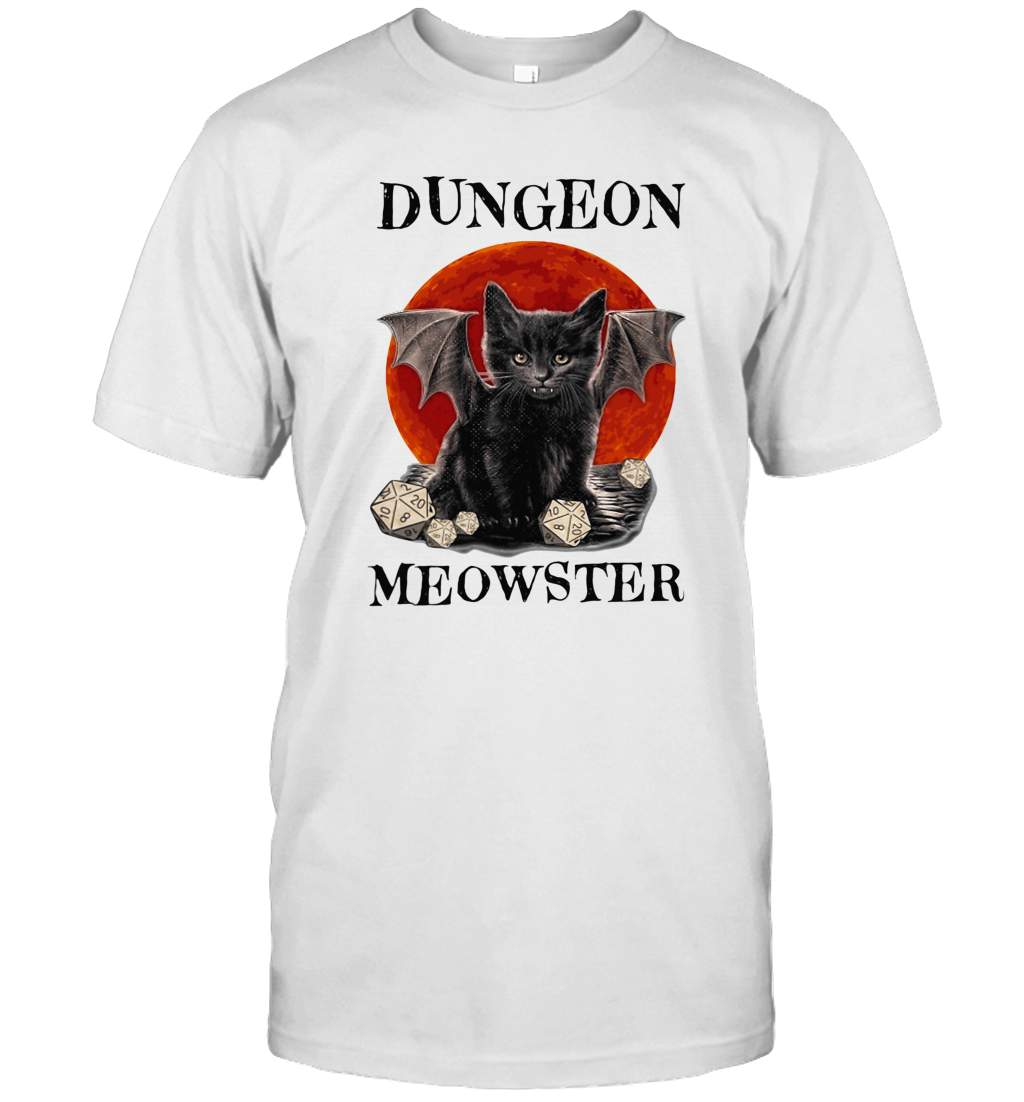 Cat Dungeon Meowster Moonblood T Shirt
