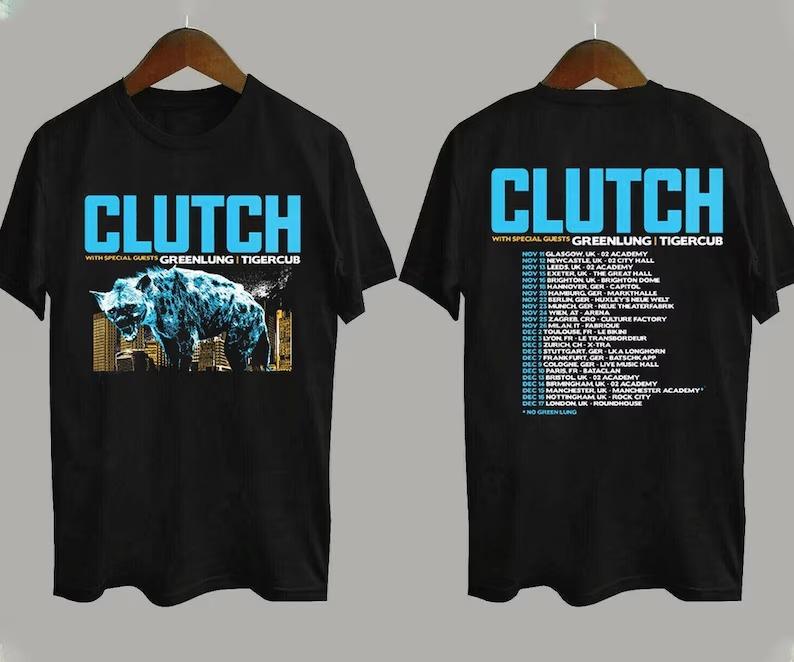 Clutch Europe &amp; UK Tour 2023 Short Sleeve T Shirt