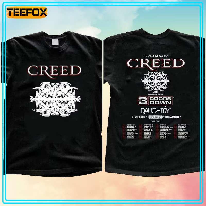 Creed 2024 Tour Summer of '99 Tour Unisex T Shirt
