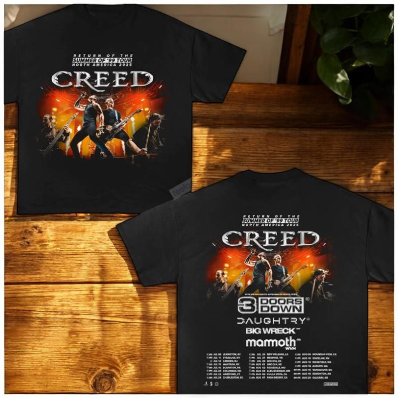 Creed Return Of The Summer of 99 Tour 2025 Shirt