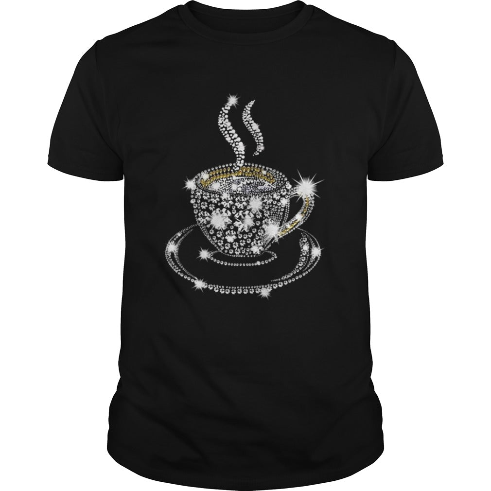 Diamond coffee cup Christmas shirt
