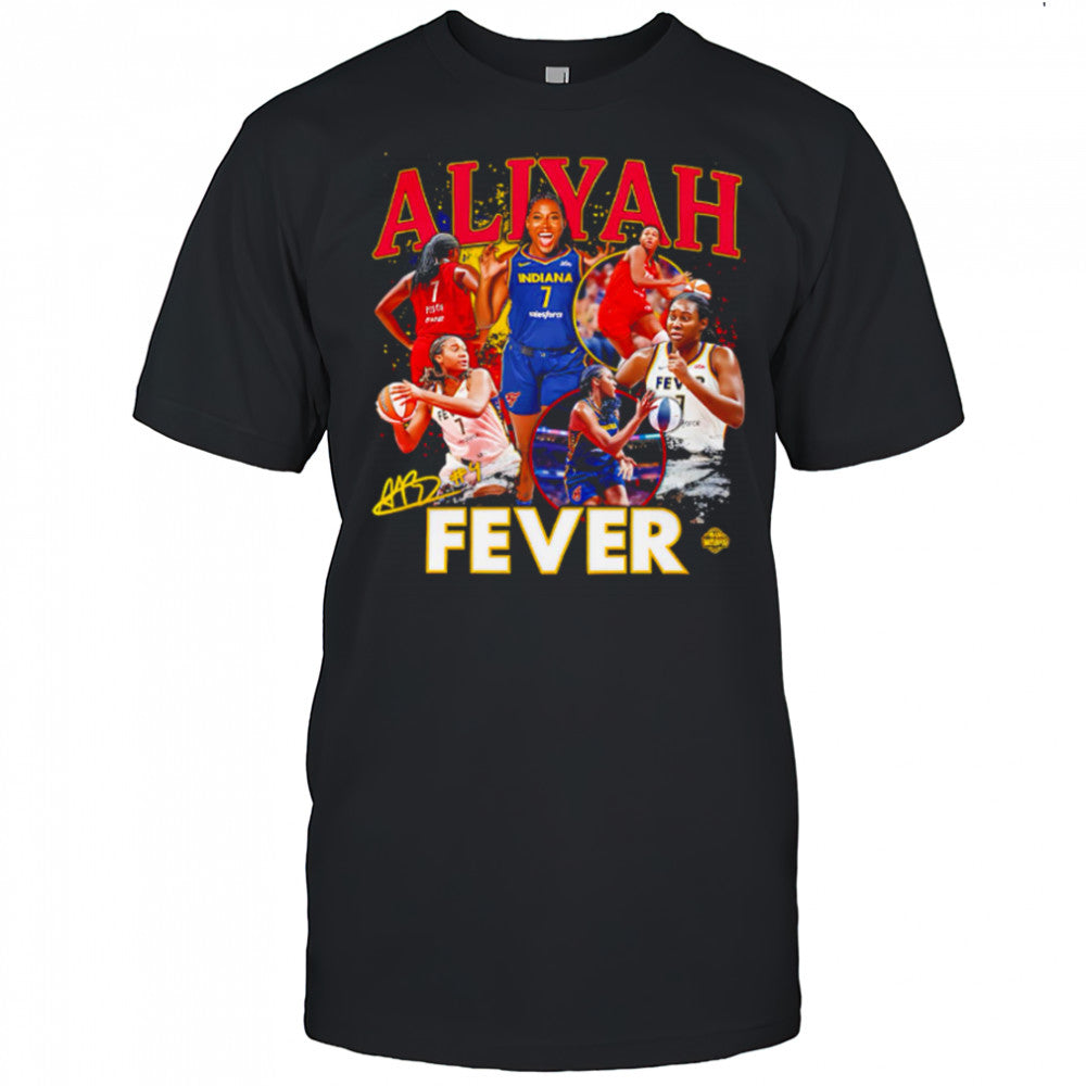 Aliyah Boston Indiana Fever WNBA All Star signature shirt
