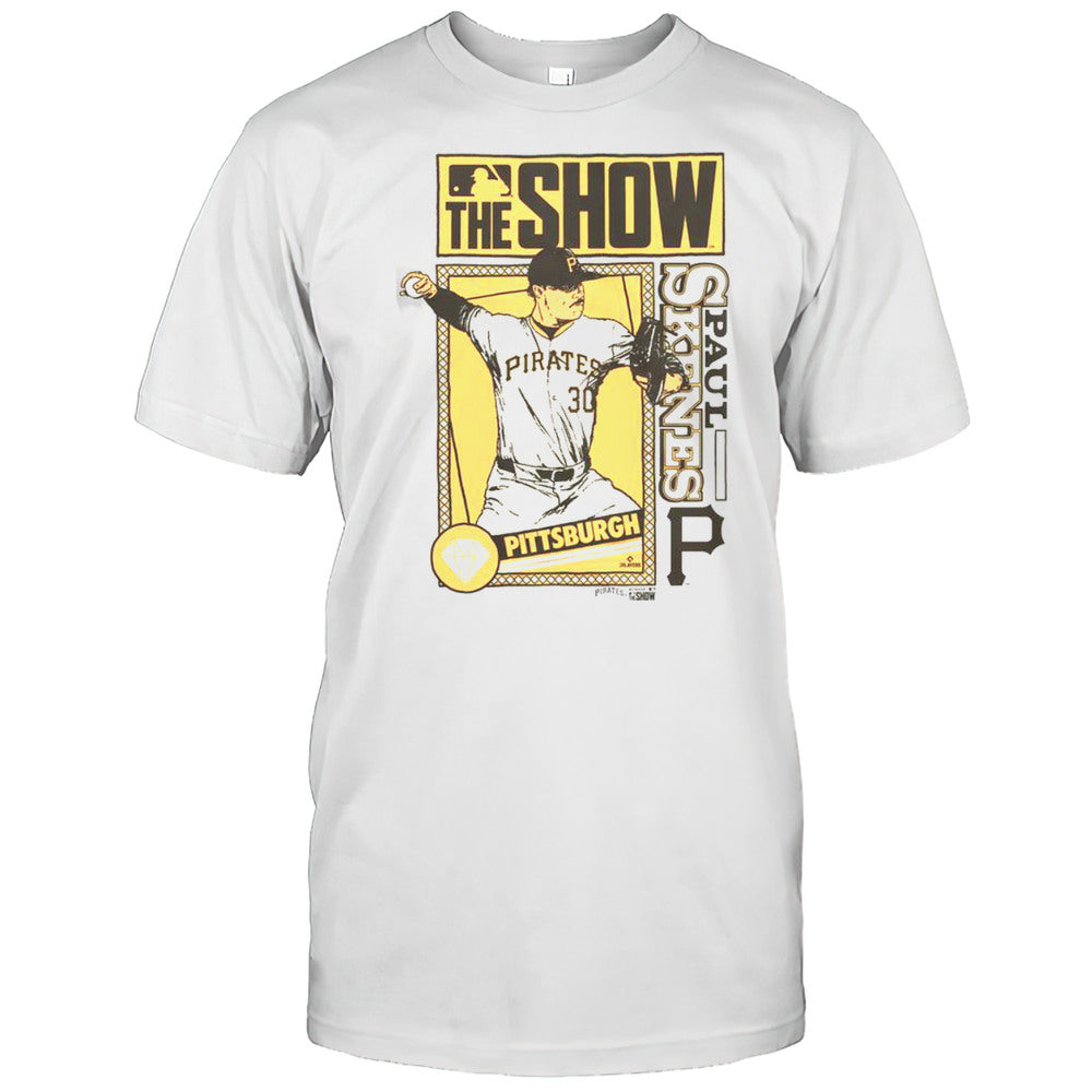 Awesome MLB The Show Pirates Paul Skenes T Shirt