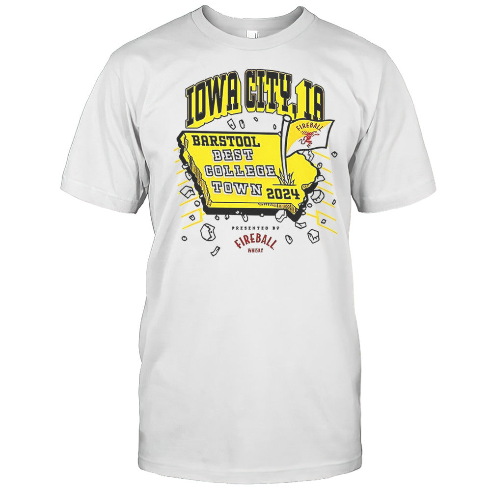 Best College Town Iowa City Shirt