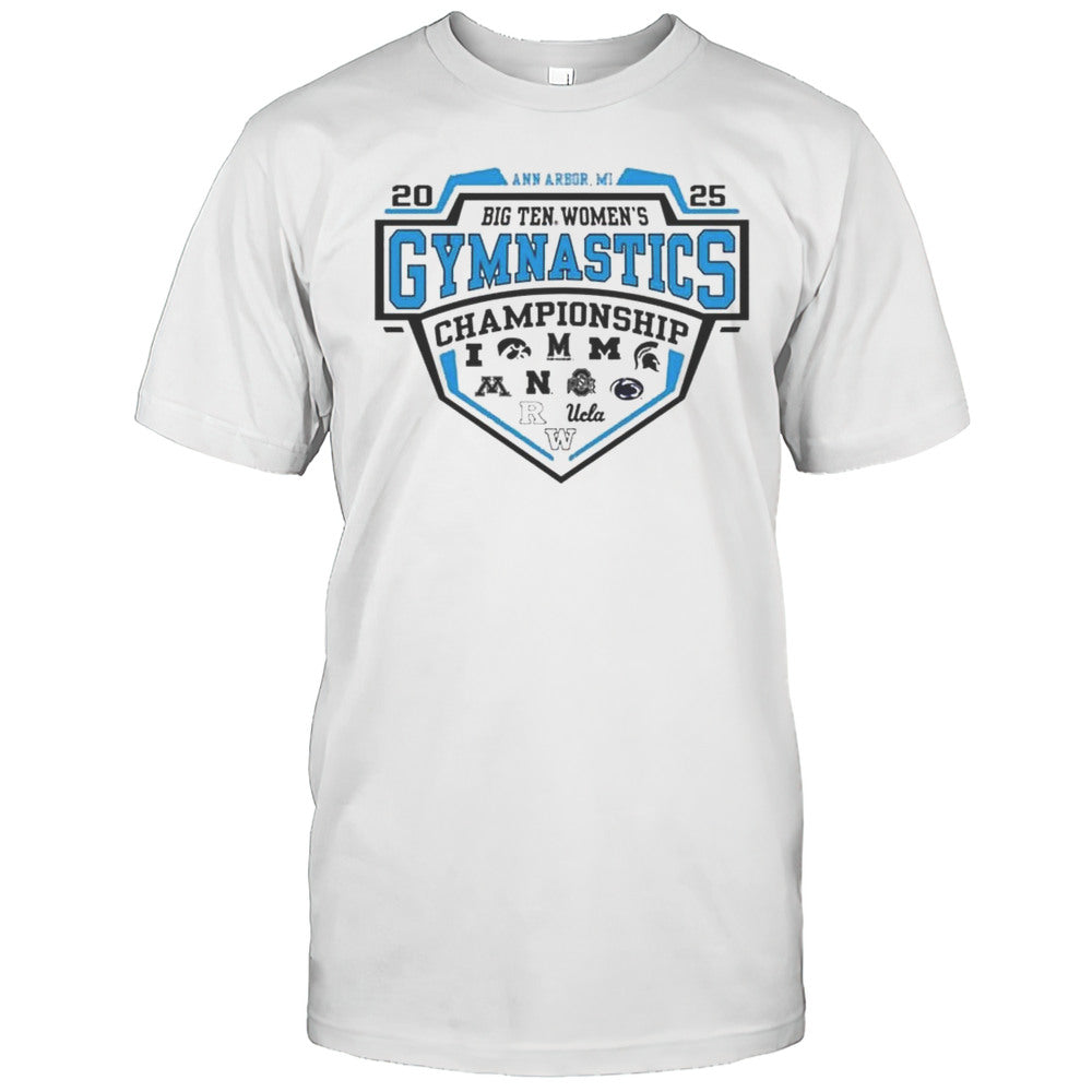 Big Ten 2025 Big Ten Gymnastics Tournament Logo Shirt