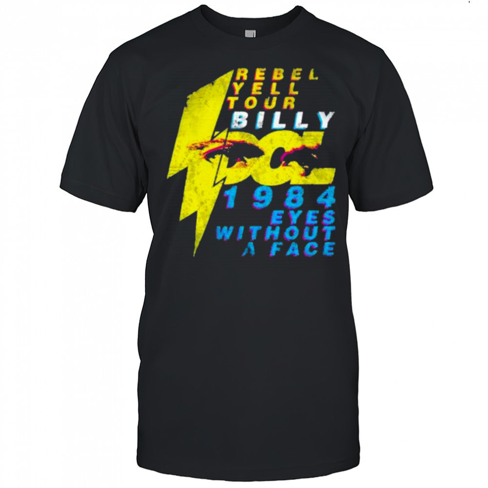 Billy Idol Rebel Yell Tour retro shirt