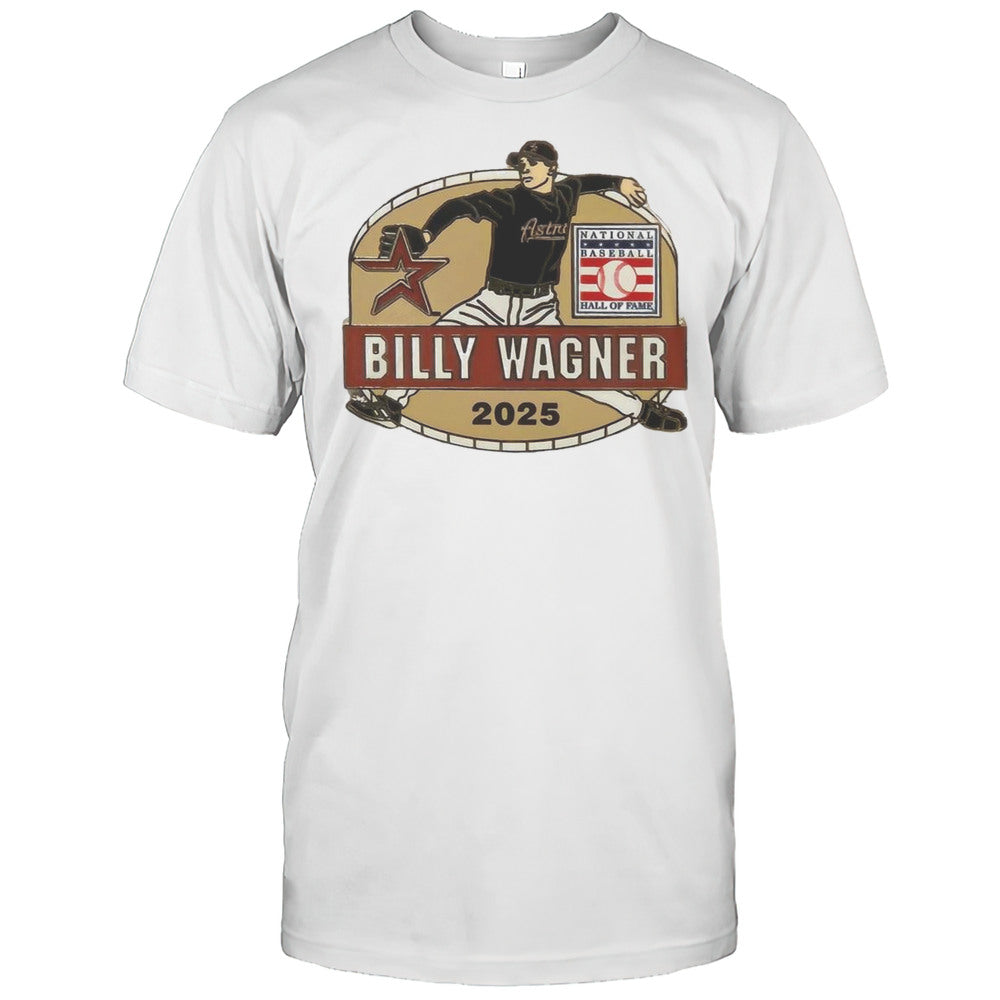 Billy Wagner Houston Astros Hall Of Fame Class Of 2025 Collectors Shirt