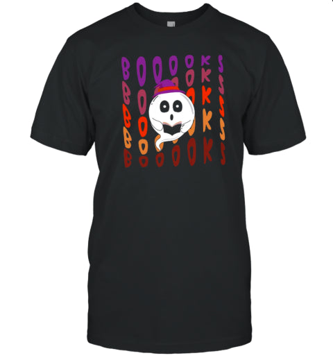 Booooks Reading Halloween T Shirt