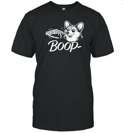 Boop Halloween Corgi Funny Corgi Halloween T Shirt