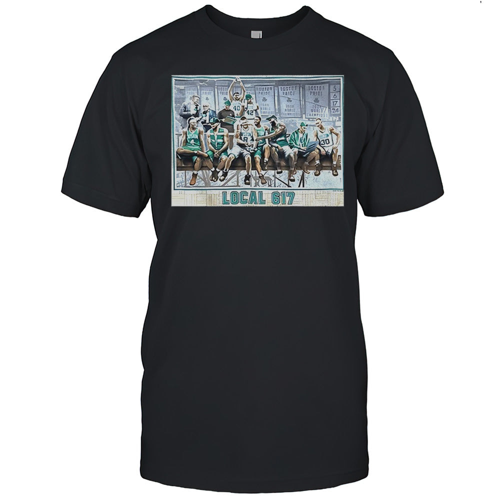 Boston Celtics Local 617 Basketball Shirt