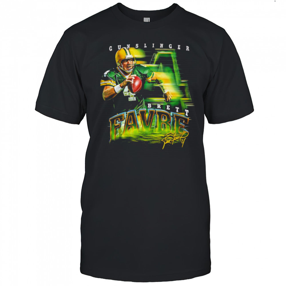 Brett Favre Green Bay Grunge graphic shirt