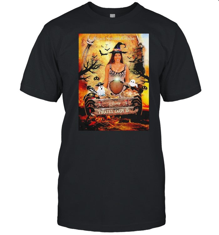 Cardi B Belcalis Marlenis Almanzar Disney Pirates Cardi B halloween shirt