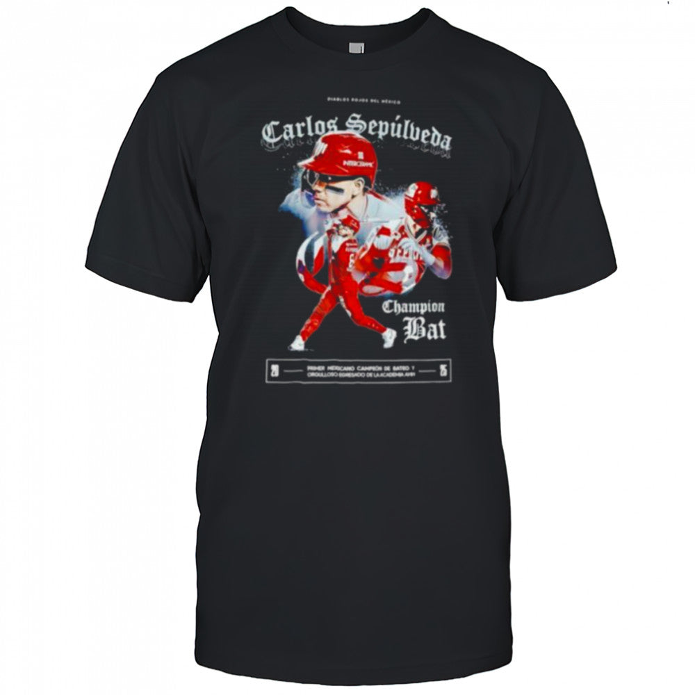 Carlos Sepulveda Chicago Cubs Champion Bat graphic shirt