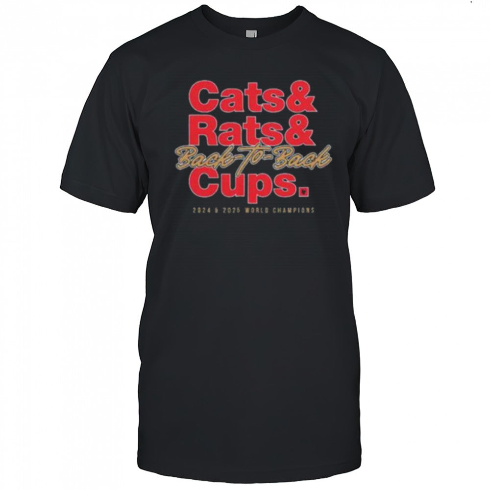 Cats &amp; Rats &amp; Back to Back Cups Florida Hockey Shirt