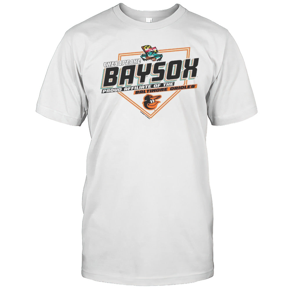 Chesapeake Baysox Proud Affiliate Of The Baltimore Orioles Shirt